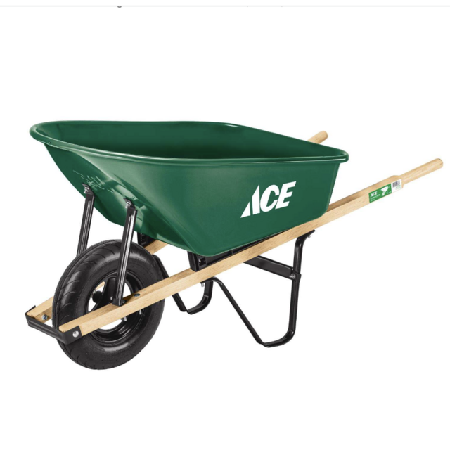 Ace Steel Residential Wheelbarrow 6 cu ft