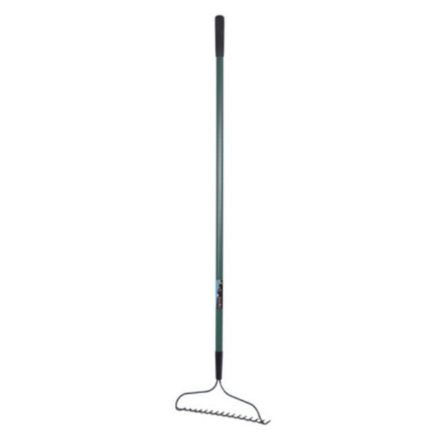 Green Thumb, 16 Tine, Welded Bow Rake, Fiberglass Handle With Cushion
