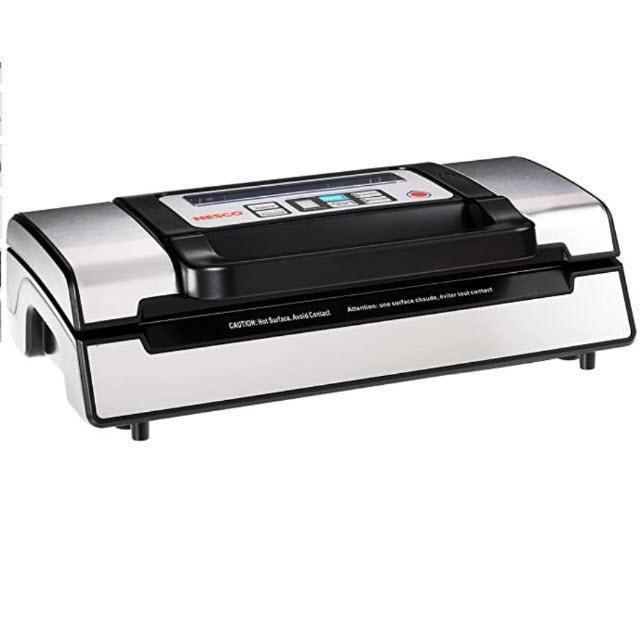 Deluxe Vacuum Sealer with Bag Starter Kit and Viewing Lid