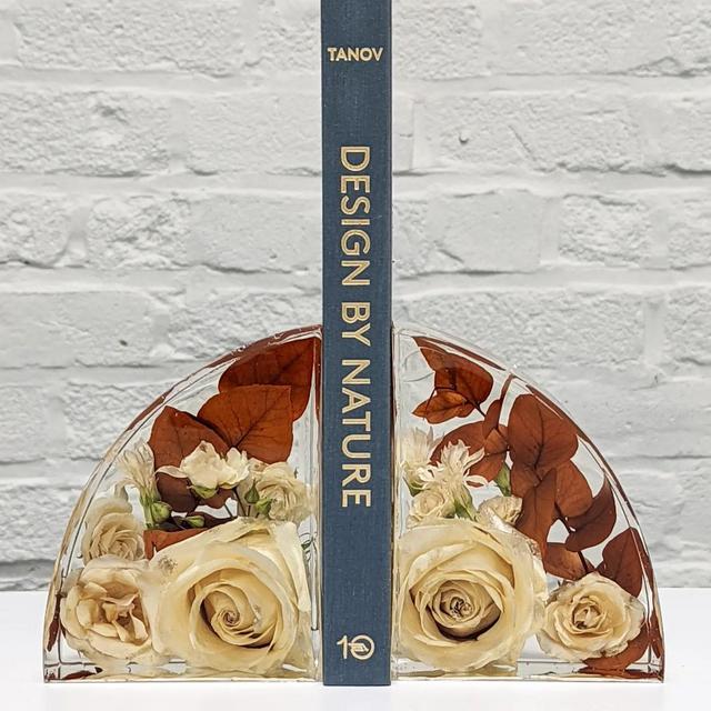 Wedding Flower Preservation - Bookends
