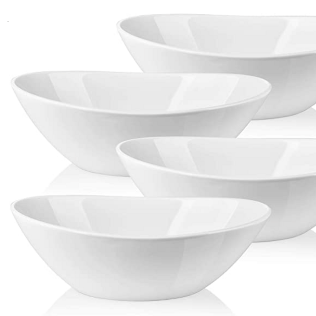 White Serving Bowls