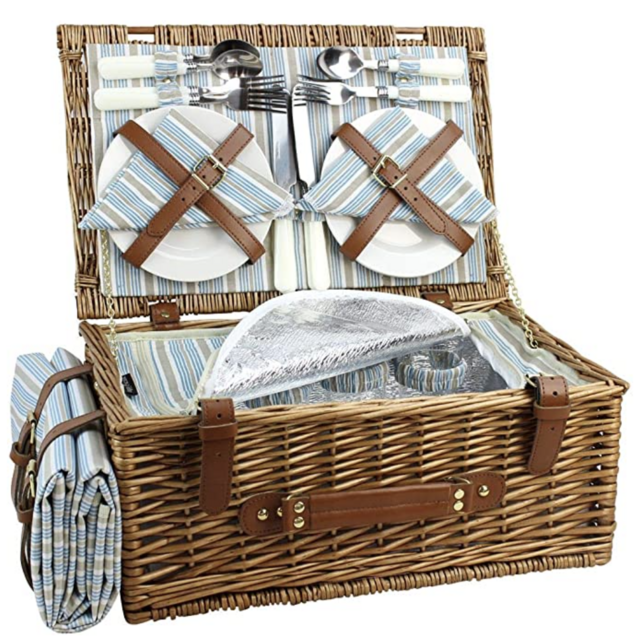Wicker Picnic Basket