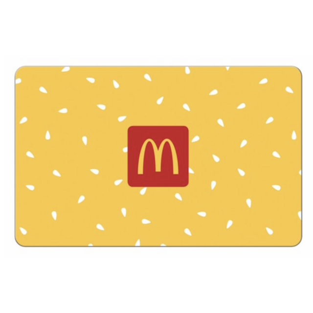 McDonald's Gift Card