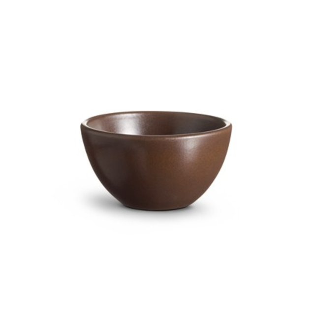 Heath Ceramics Dessert Bowl in Chocolate Brown