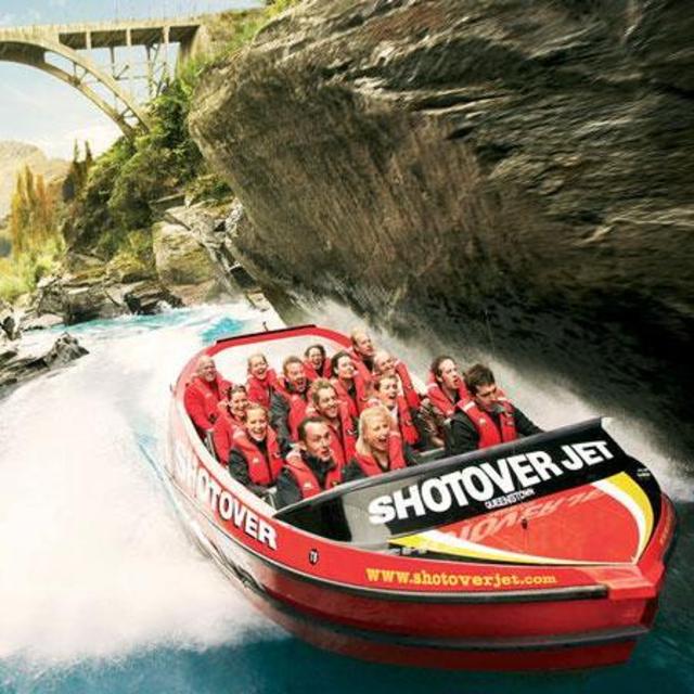 Shot Over Jet Ride in Queenstown for Two