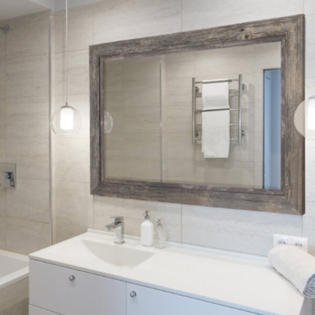 August GroveCoastal Bathroom Mirror 43.5" x 31.5"