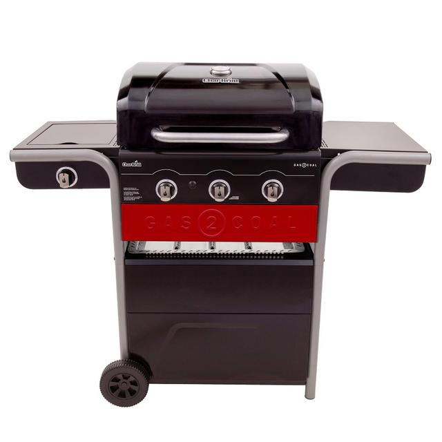 Char-Broil Gas2Coal Black Dual-Function Combo Grill
