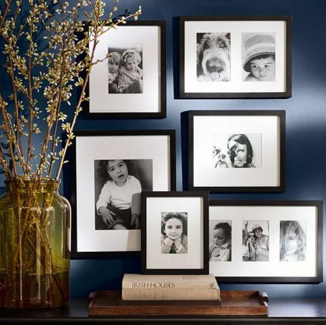 Wood Gallery Frames in a Box - Black