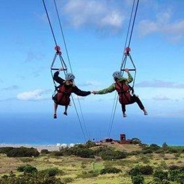 Zip Lining for Two