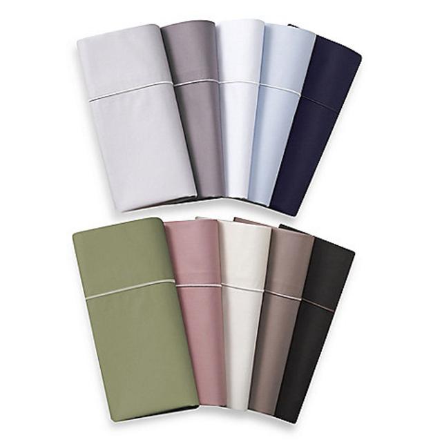 Wamsutta® Finest Sateen 725-Thread-Count Standard Pillowcase Pair in Grey