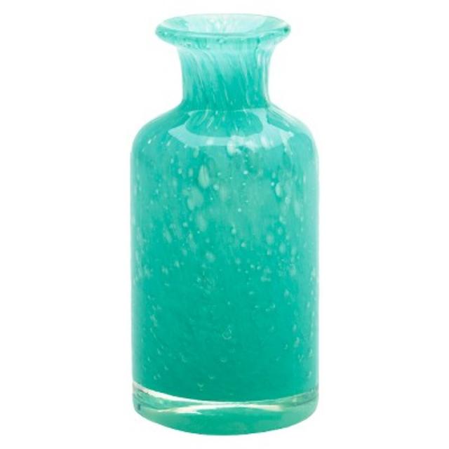 Rosa Bud Vase - Aqua 2.5x5