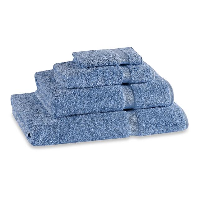 Avanti Super Soft Solid Washcloth in Medium Blue