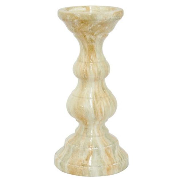 Three Hands Ceramic Candleholder (10.5")