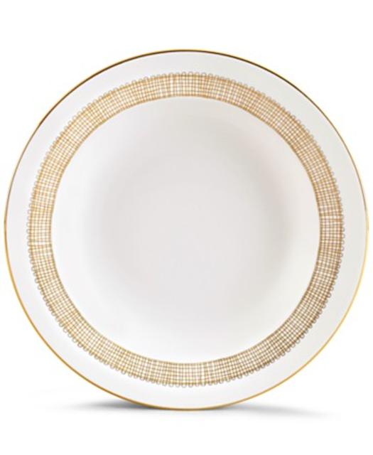 Vera Wang Wedgwood Gilded Weave Gold Rim Soup Bowl
