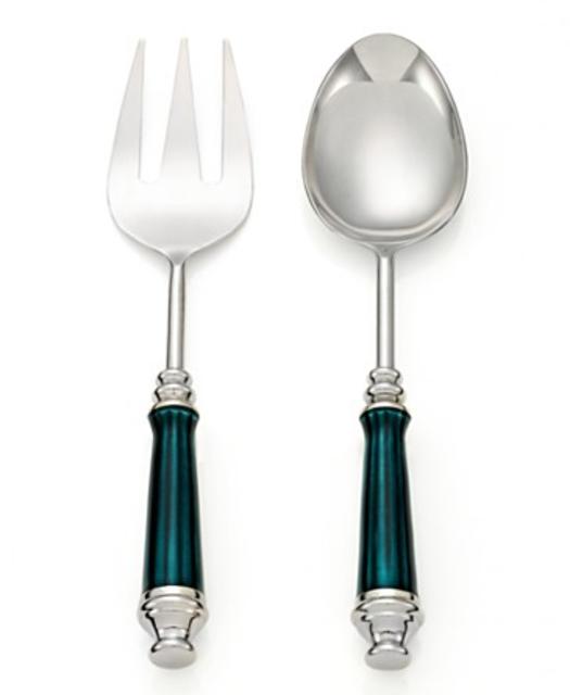 Simply Designz Serveware, Set of 2 Enamel Servers