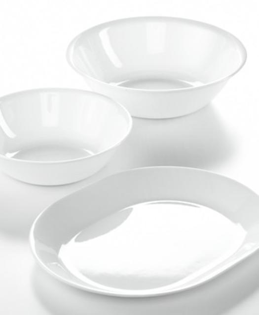 Corelle White 3-Piece Completer Set