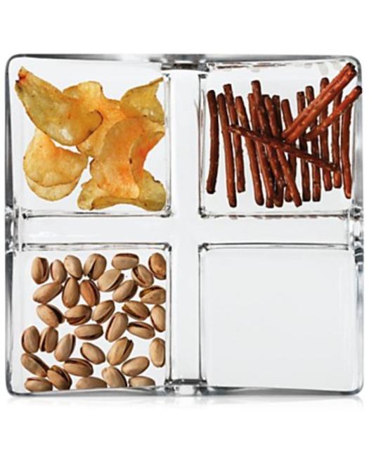 The Cellar Glass Serveware, 4-Section Server, Only at Macy's