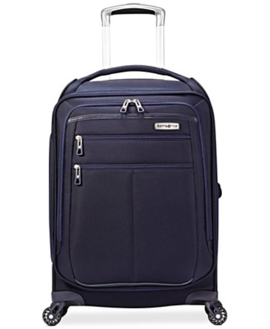 Samsonite Sphere Lite 21" Expandable Spinner Carry On Suitcase - Blue
