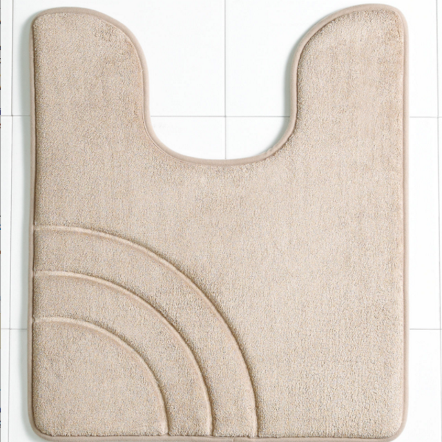 Sunham Inspire Memory Foam 17" x 24" Bath Rug - Spa Blue