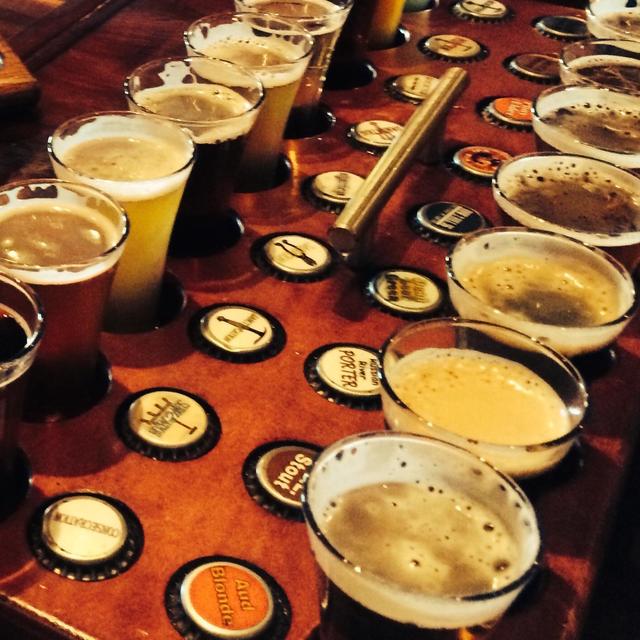 Flights at Russian River Brewing Company