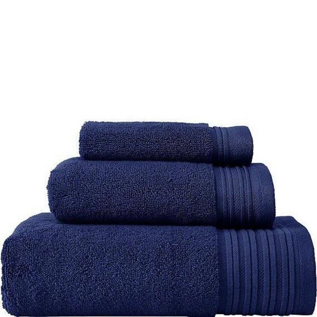 Kate Spade New York Scallop Washcloth in French Navy