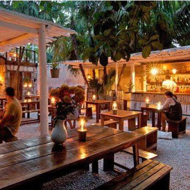 Dinner at Casa Tabano in Tulum