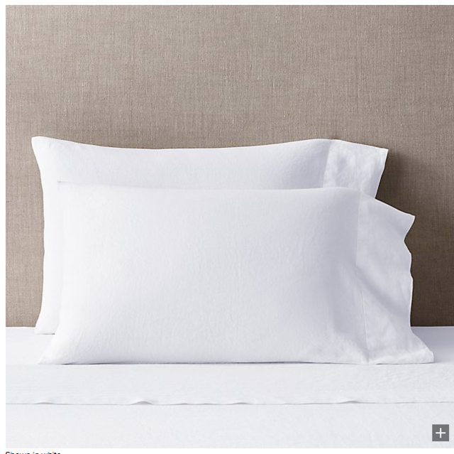 Stonewashed Belgian Linen Pillowcases (Set of 2)