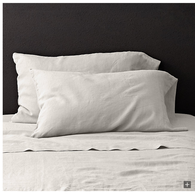 Stonewashed Belgian Linen Pillowcases (Set of 2)