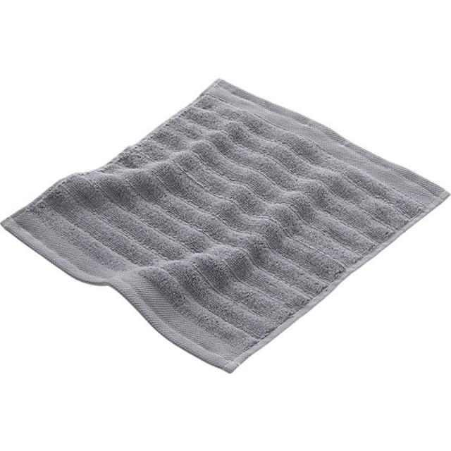 CB2: channel grey cotton washcloth