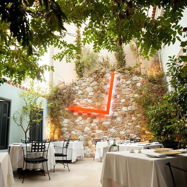 Dinner at Spondi in Athens