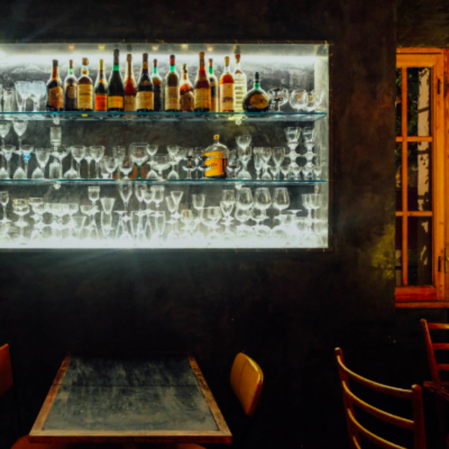 Negronis and Appertivo at Latteria Garbatella