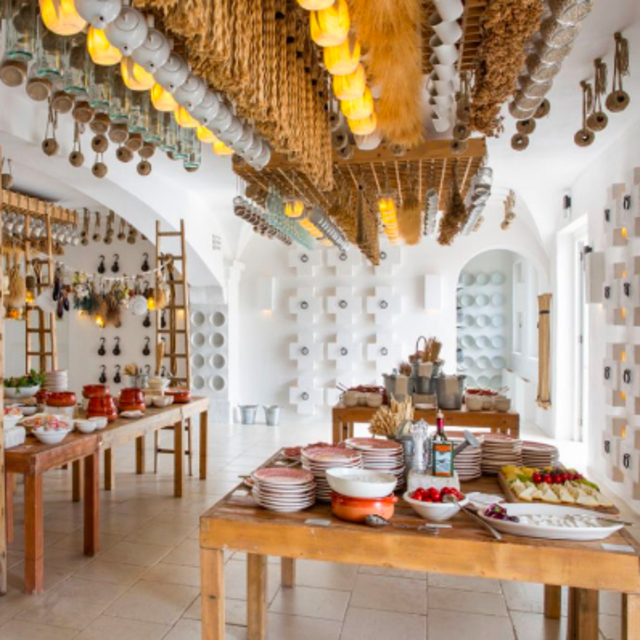 Lunch Feast at La Frasca, Puglia