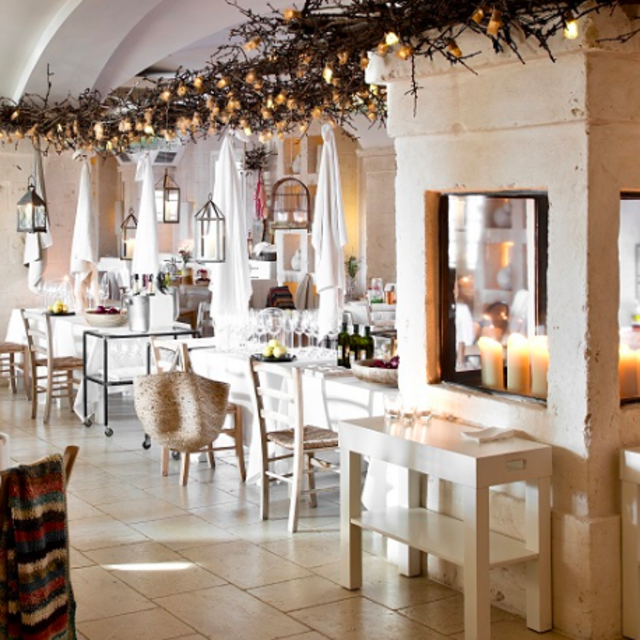 Dinner at Due Camini, Puglia