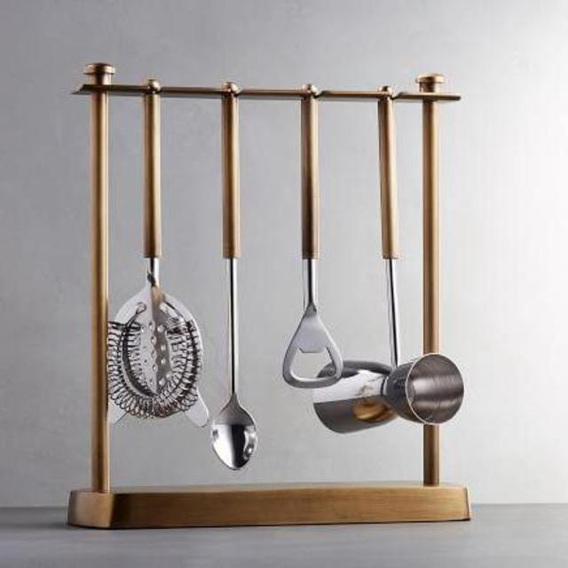 Bleecker Bar Hanging Tools, Set of 4