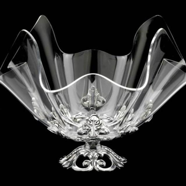 Stand W/14" Acrylic Bowl