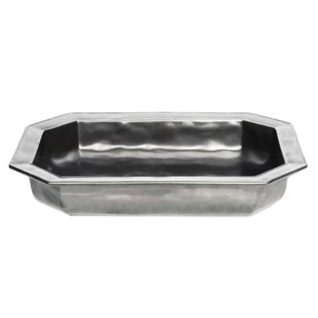 Juliska - Pewter Stoneware Rectangular Baker