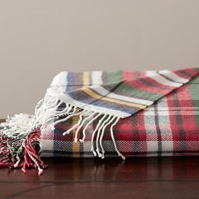 Denver Plaid Throw
