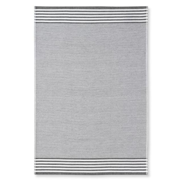 Williams Sonoma Bay Stripe Towels, Set of 4, Black