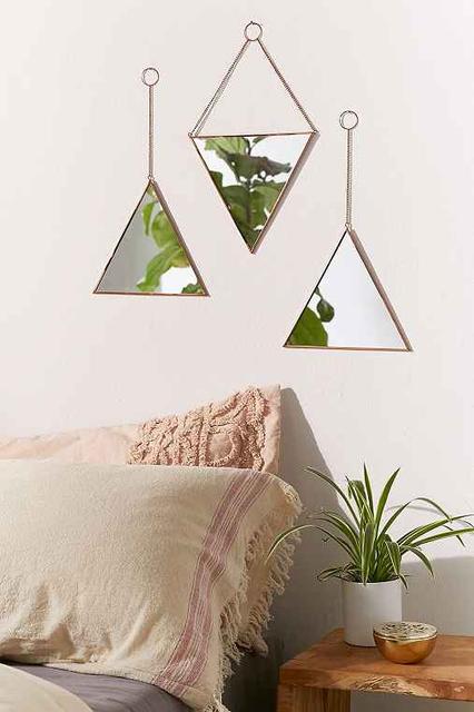 Triangle Mirror Set - Urban Outfitters