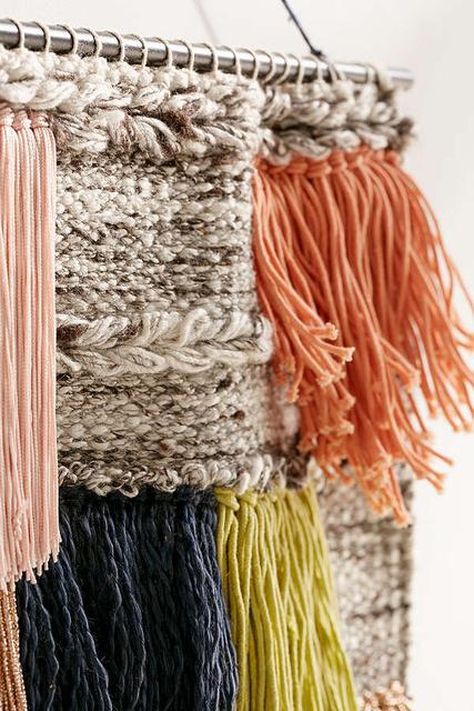 Woven Fringe Wall Hanging