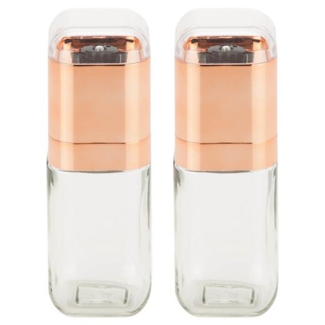 Honey-Can-Do® Spice Mill Set 2-pc. Rose Gold