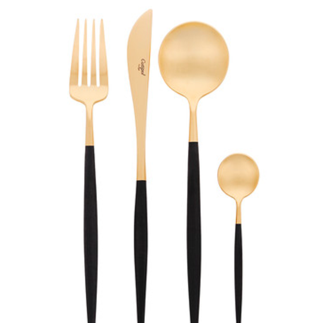 GOA MATTE GOLD 24 PIECES SET