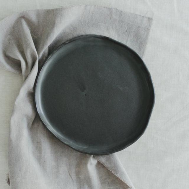 Kinfolk Salad Plate in Gunmetal