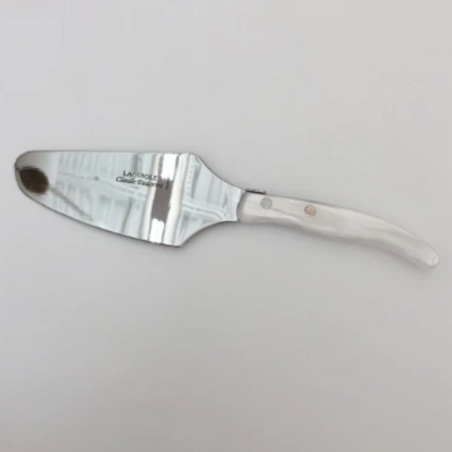 Claude Dozorme Cake Server - White