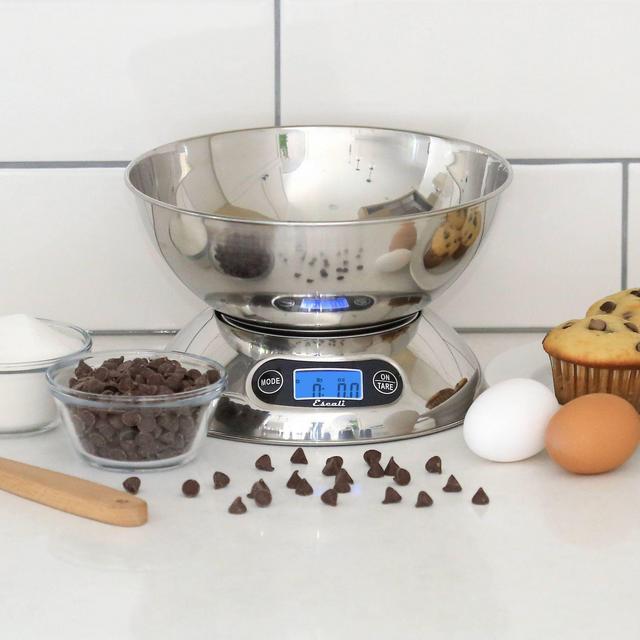 Escali Rondo Stainless Steel Kitchen Scale
