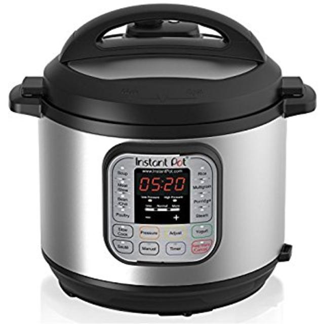 Instant Pot DUO60  7-in-1Multi-Use Programmable Pressure Cooker, 6 Quart   1000W