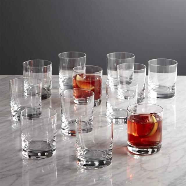 Set of 12 Peak Double Old-Fashioned Glasses
