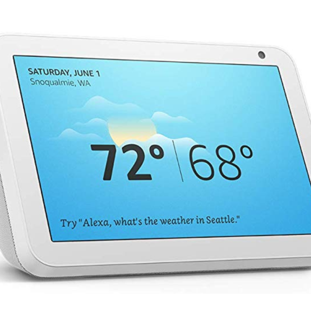 Echo Show 8 - HD 8" smart display with Alexa - Sandstone