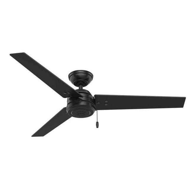 Cassius 52 in. Indoor/Outdoor Matte Black Ceiling Fans (x2)