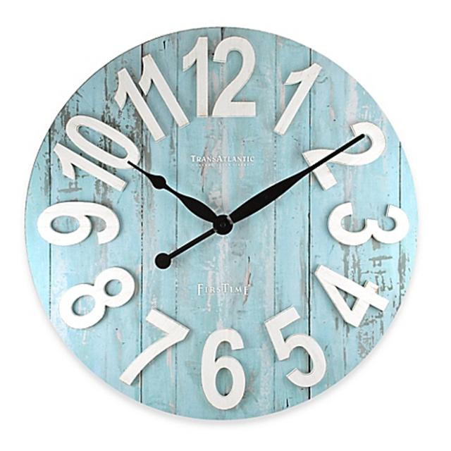 FirsTime® Transatlantic Wall Clock